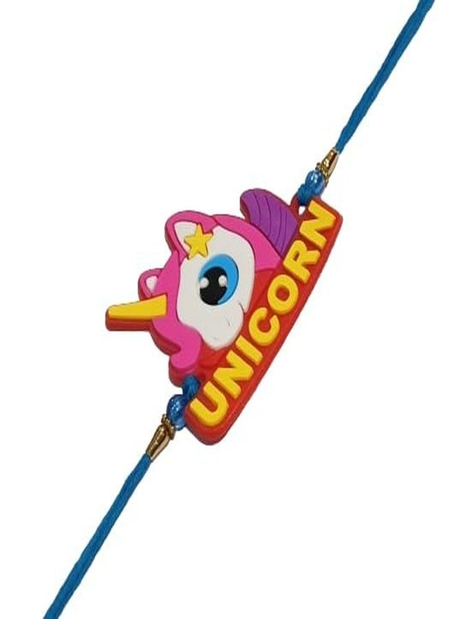 PEN Kids rakhi Set of 2 & unicorn rakhi/Designer Rakhis and Best Bro Ever Fridge Magnet - Rakhi for Brother, Bhaiya, Bhai - Image 5